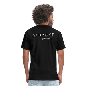 Liberate Yourself Unisex T-Shirt - Black - black