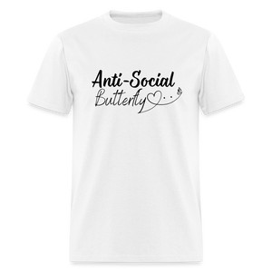 Anti-Social Unisex Classic T-Shirt - White - white