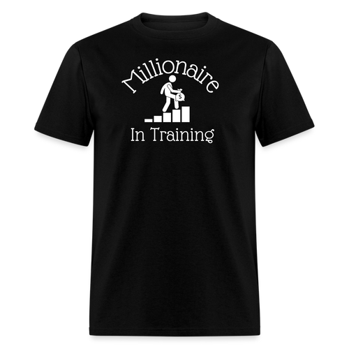 Millionaire Unisex T-Shirt - Black - black