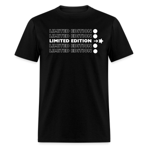 Limited Edition Unisex T-Shirt - Black - black