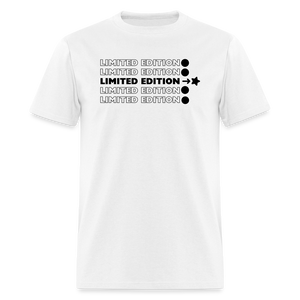 Limited Edition Unisex T-Shirt White - white