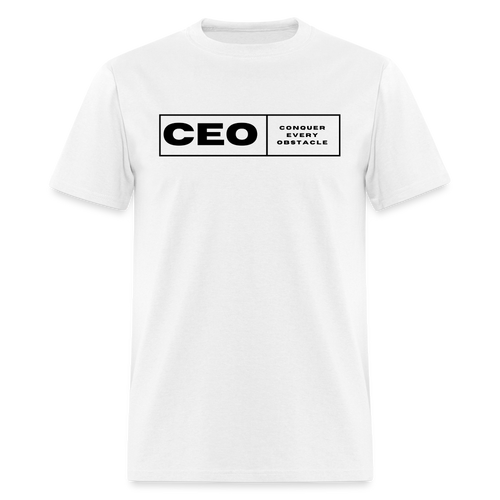 CEO Unisex T-Shirt White - white